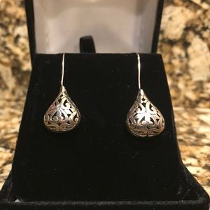 Brighton silver plate earrings